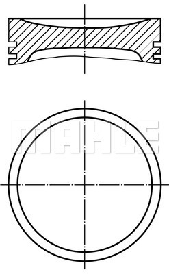 MAHLE Kolben 013 PI 00139 000