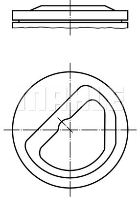 MAHLE Kolben 082 08 00