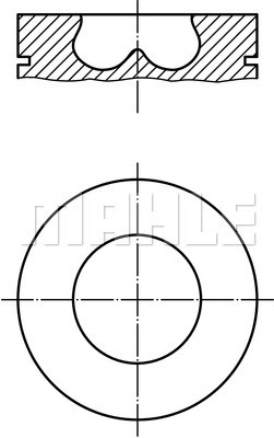 MAHLE Kolben 081 PI 00113 000