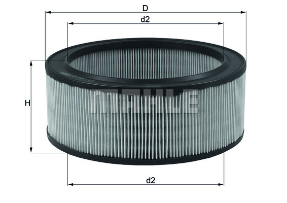 MAHLE Luftfilter LX 516