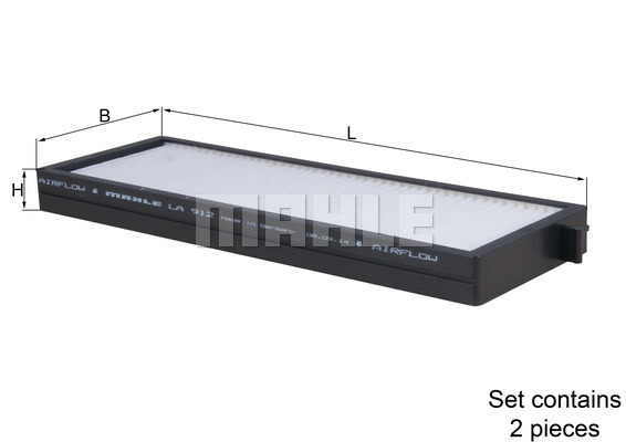 MAHLE Filter, Innenraumluft LA 912/S