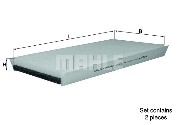 MAHLE Filter, Innenraumluft LA 173/S