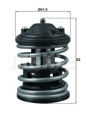 MAHLE Thermostat, Kühlmittel TX 163 87D1