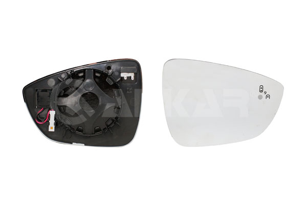 ALKAR Spiegelglas, Außenspiegel 6436471