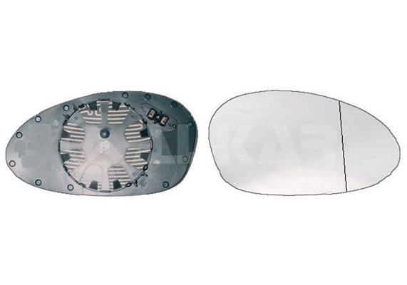 ALKAR Spiegelglas, Außenspiegel 6472541