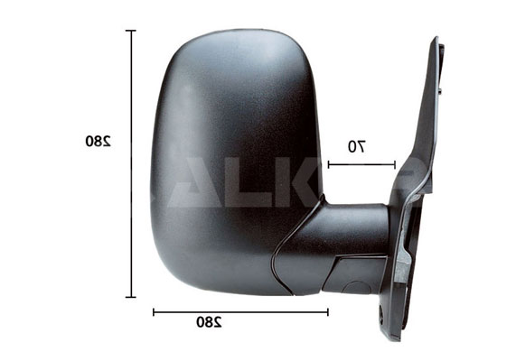 ALKAR Außenspiegel 9202959