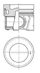 KOLBENSCHMIDT Kolben 41647600