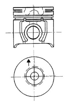 KOLBENSCHMIDT Kolben 92189610