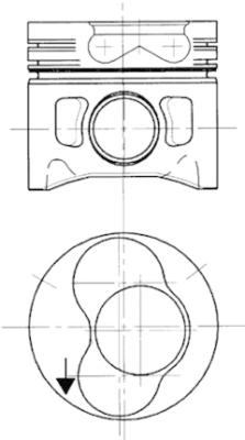 KOLBENSCHMIDT Reparatursatz, Kolben/Zylinderlaufbuchse 94427970