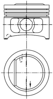 KOLBENSCHMIDT Kolben 94916600