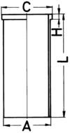 KOLBENSCHMIDT Zylinderlaufbuchse 89033190