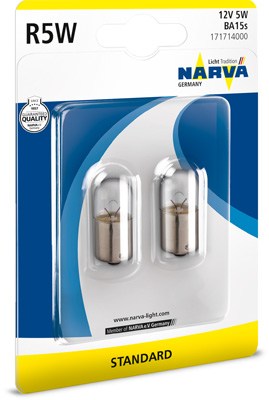 NARVA Glühlampe, Schlussleuchte 171714000