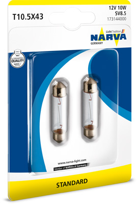 NARVA Glühlampe, Innenraumleuchte 173144000