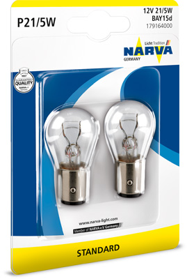 NARVA Glühlampe, Brems-/Schlusslicht 179164000