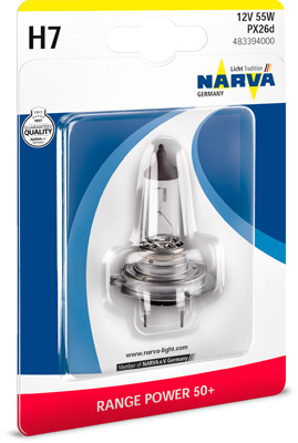 NARVA Glühlampe, Hauptscheinwerfer 483394000
