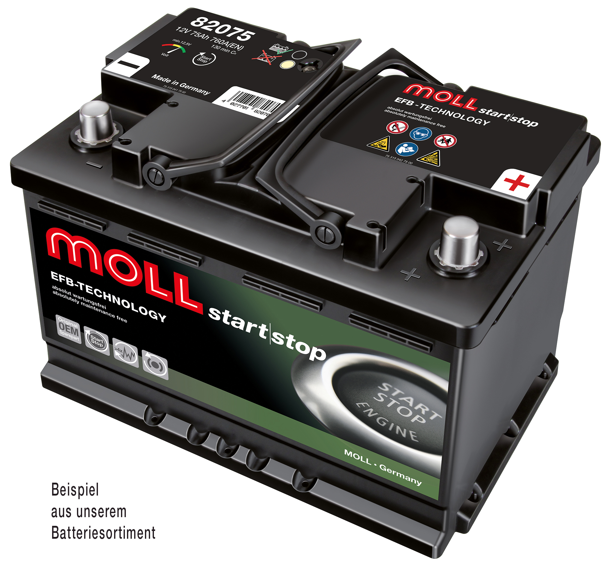 MOLLBATTERIEN Starterbatterie 82060