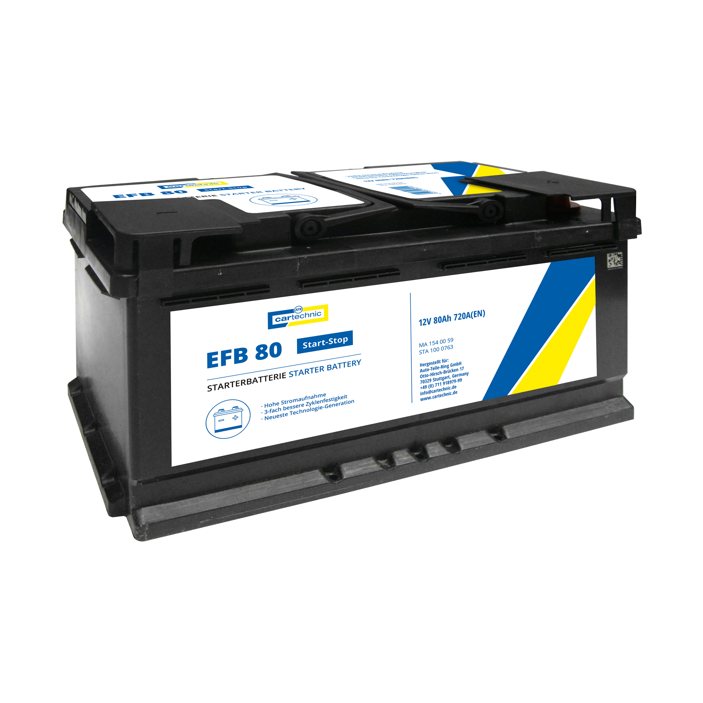 CARTECHEX Starterbatterie 40 27289 03014 2