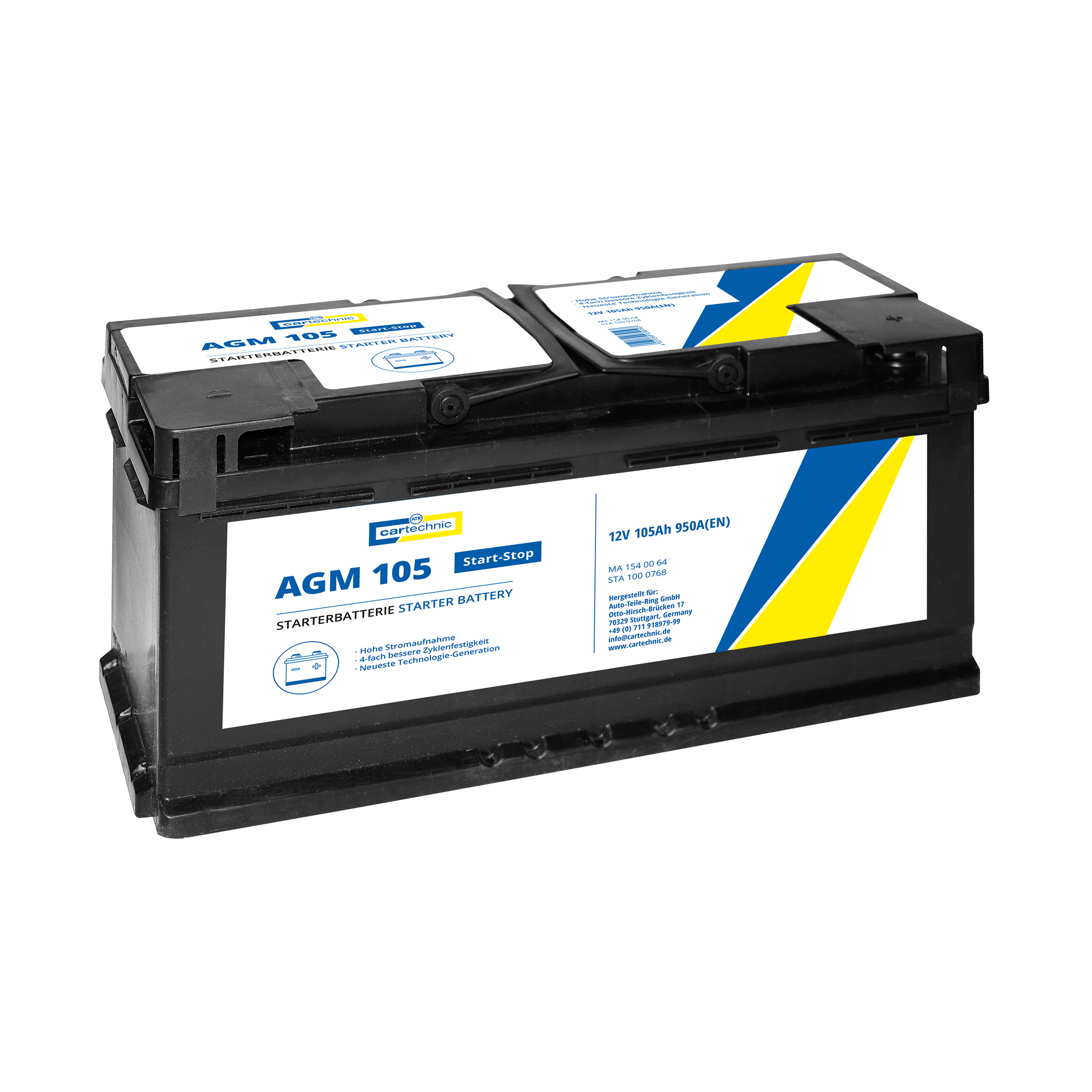 CARTECHEX Starterbatterie 40 27289 03019 7