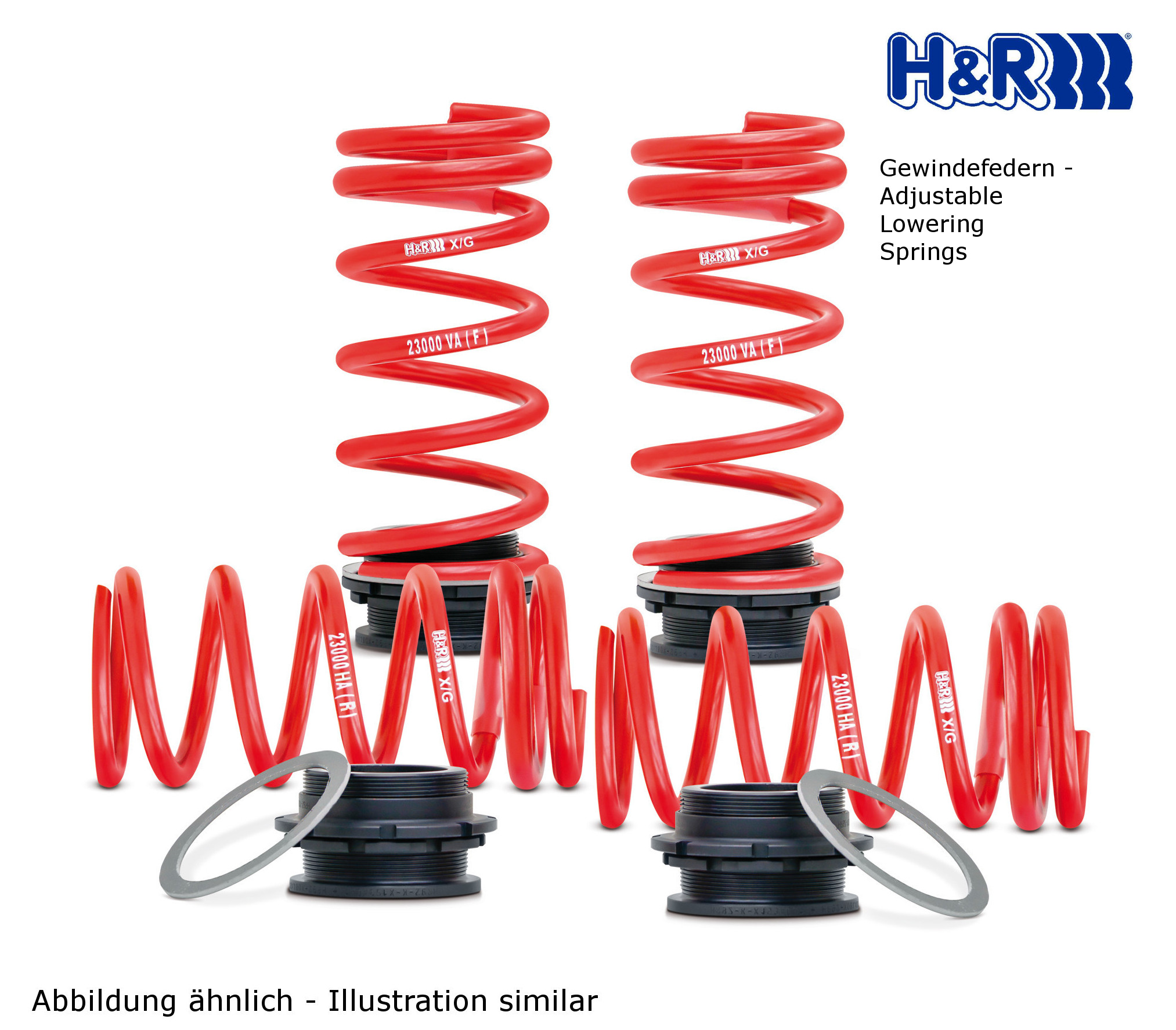 HR Fahrwerksatz, Federn 23000-4
